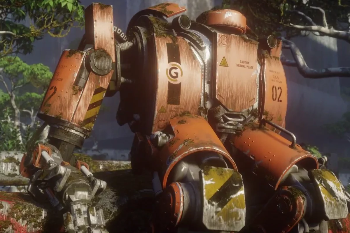 More clues can be had from the somber trailer itself which depicts a robot sitting motionless in an apparently abandoned city as time passes around it