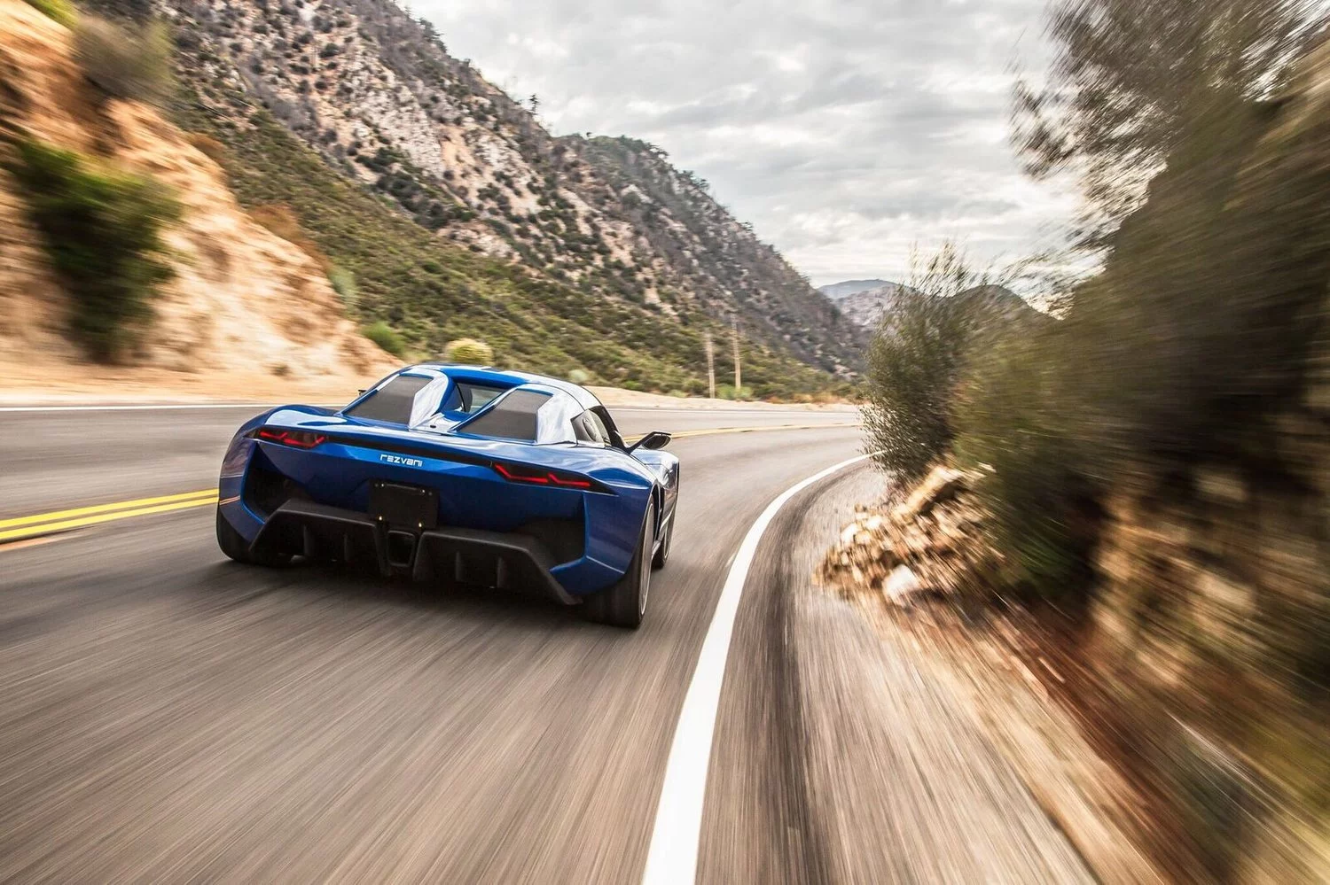 The Rezvani Beast Alpha on the move