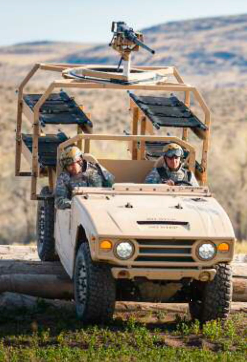 The Phantom Badger can be configured to match mission requirements