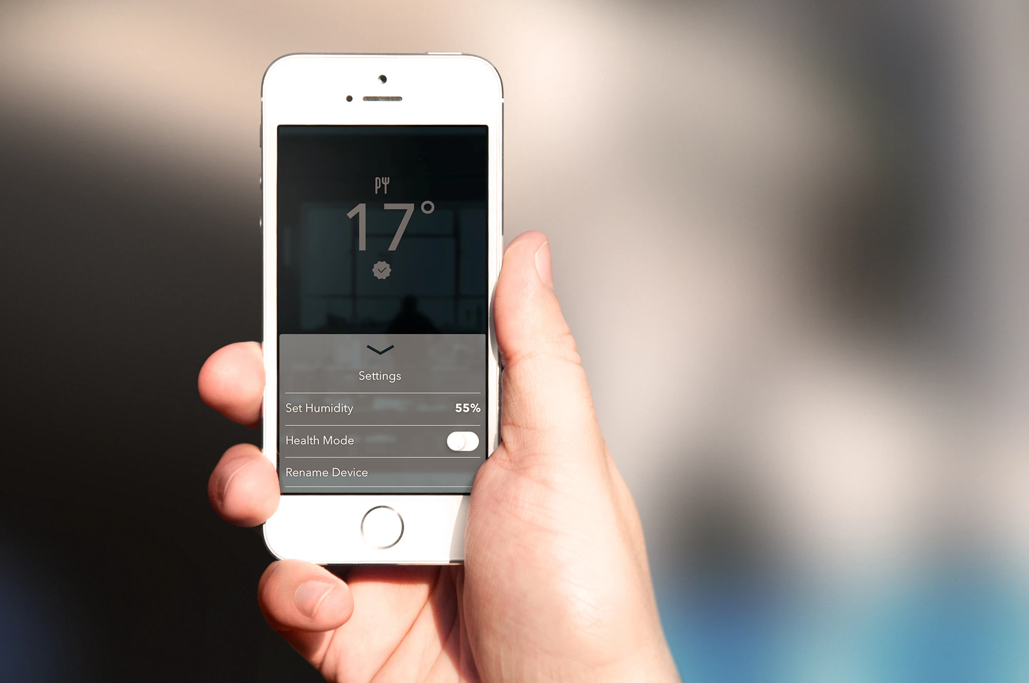 The system is able to track when the last person leaves the home and automatically turn the cooling off to save energy