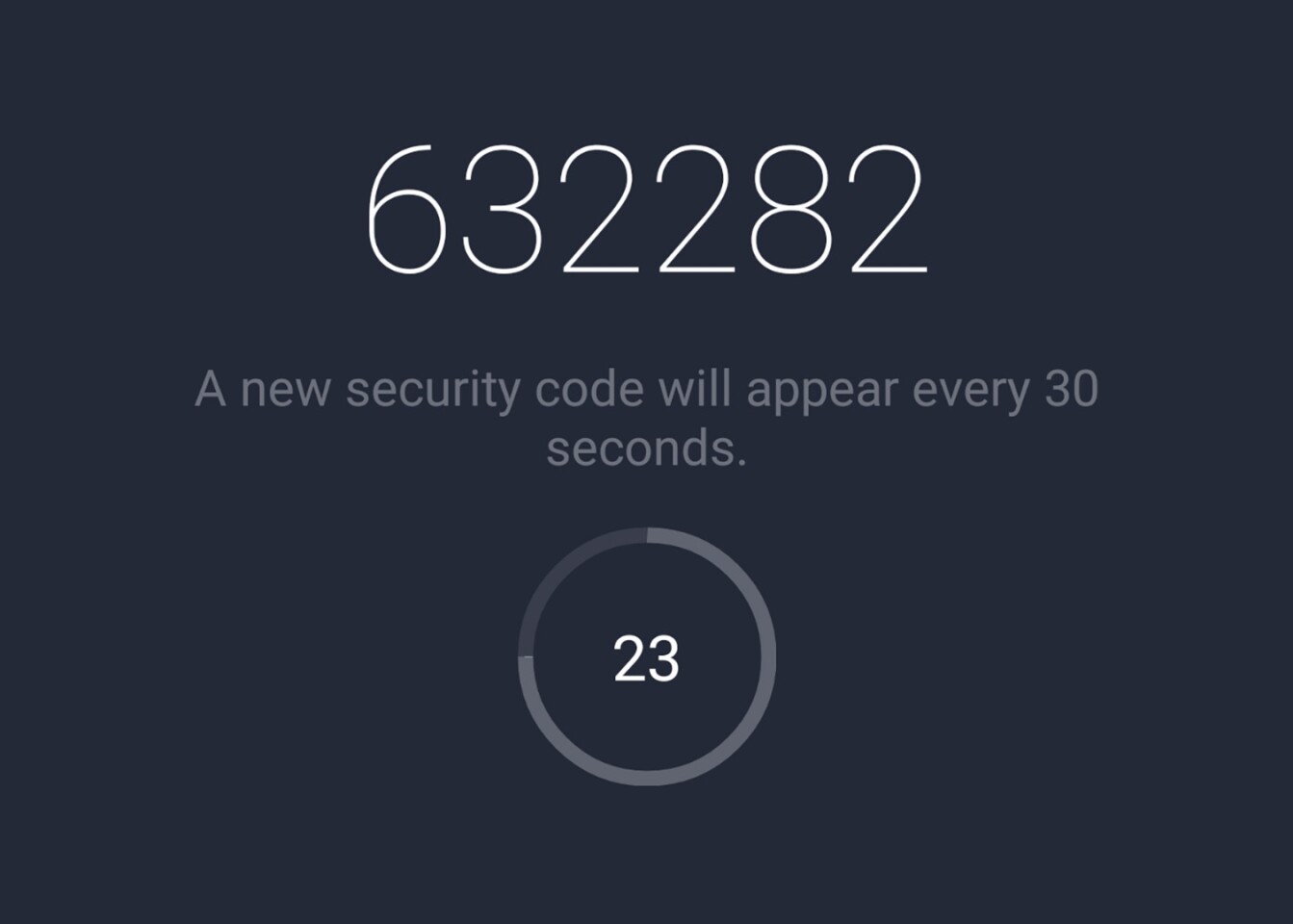 Log in using a mobile code