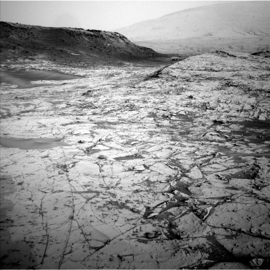 Image relayed by MAVEN Mars orbiter from Curiosity rover (Photo: NASA/JPL-Caltech)
