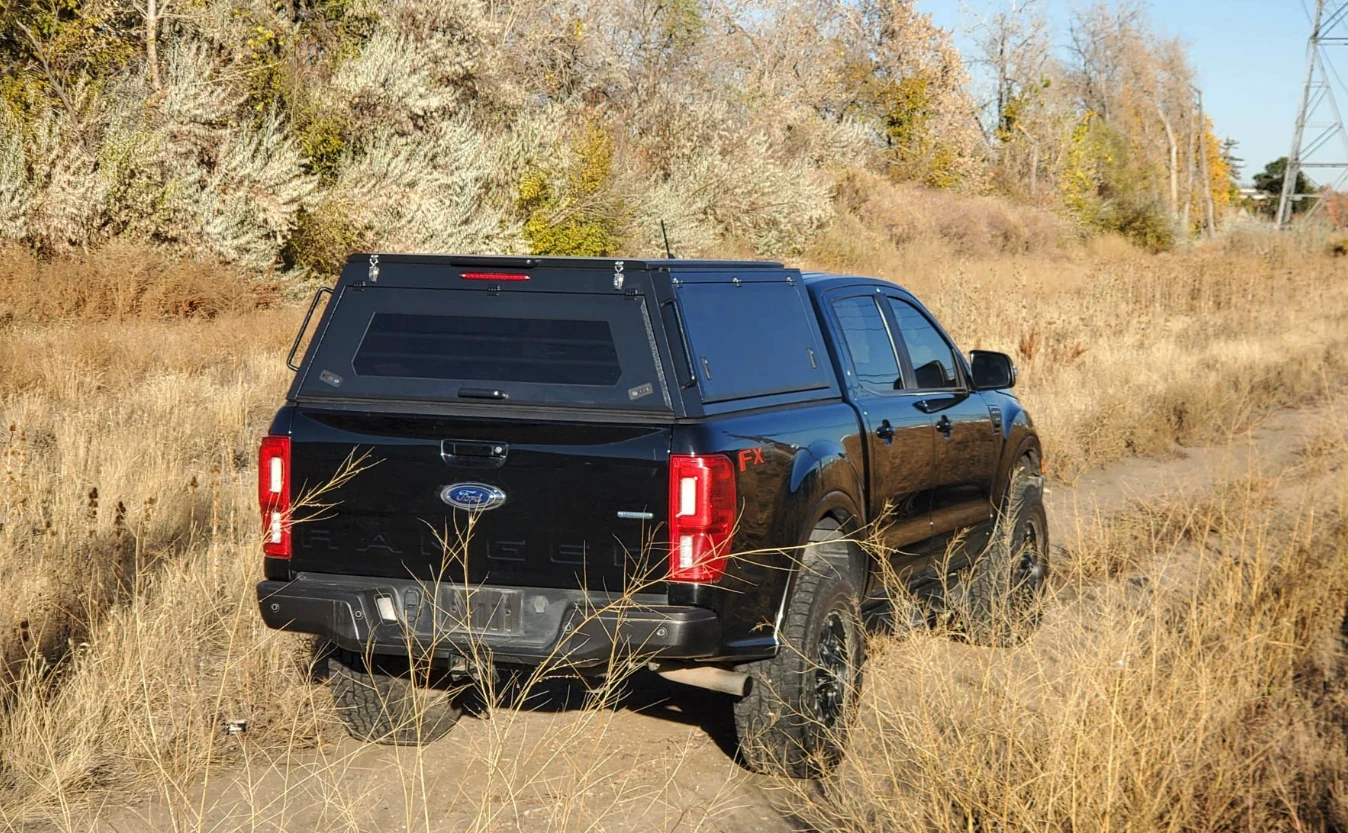 Grab handles help owners step up and access the roof