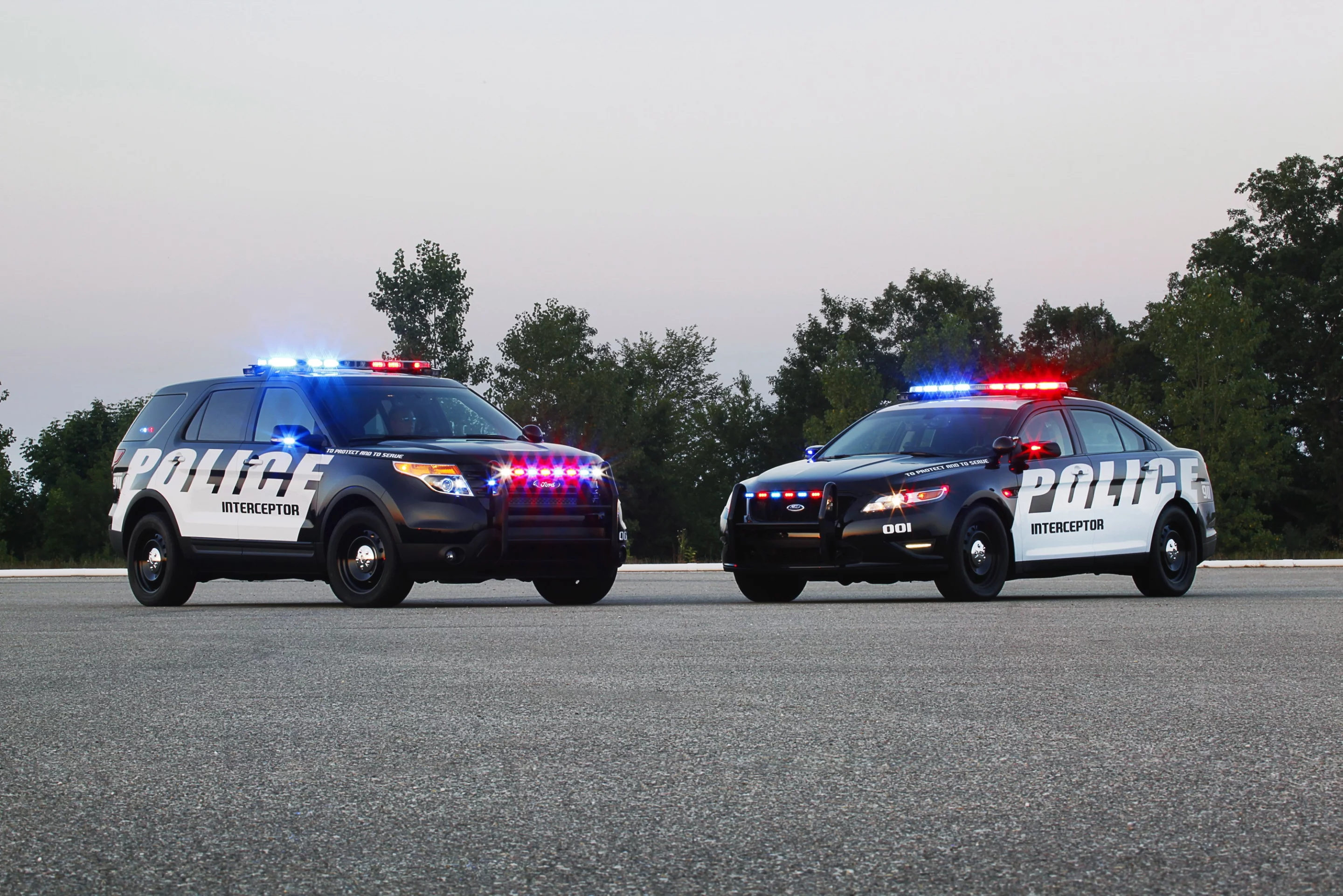 Ford's new Police Interceptor sedan and utility