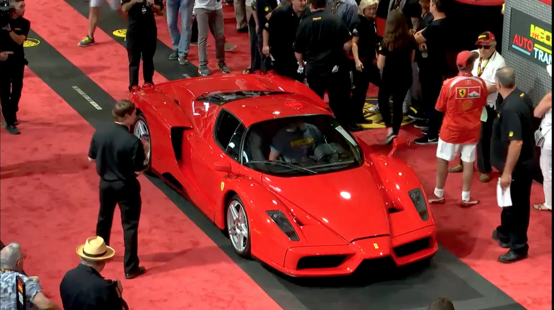 No sale | 2003 Ferrari EnzoEstimate: $2,700,000 to $3,000,000 High Bid: $2,700,000Official Auction Description: MecumLot S120