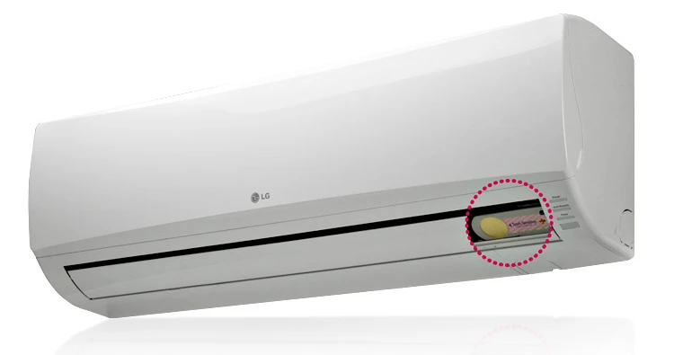 The speaker used to generate ultrasonic waves in LG's "Anti-Mosquito" air conditioner