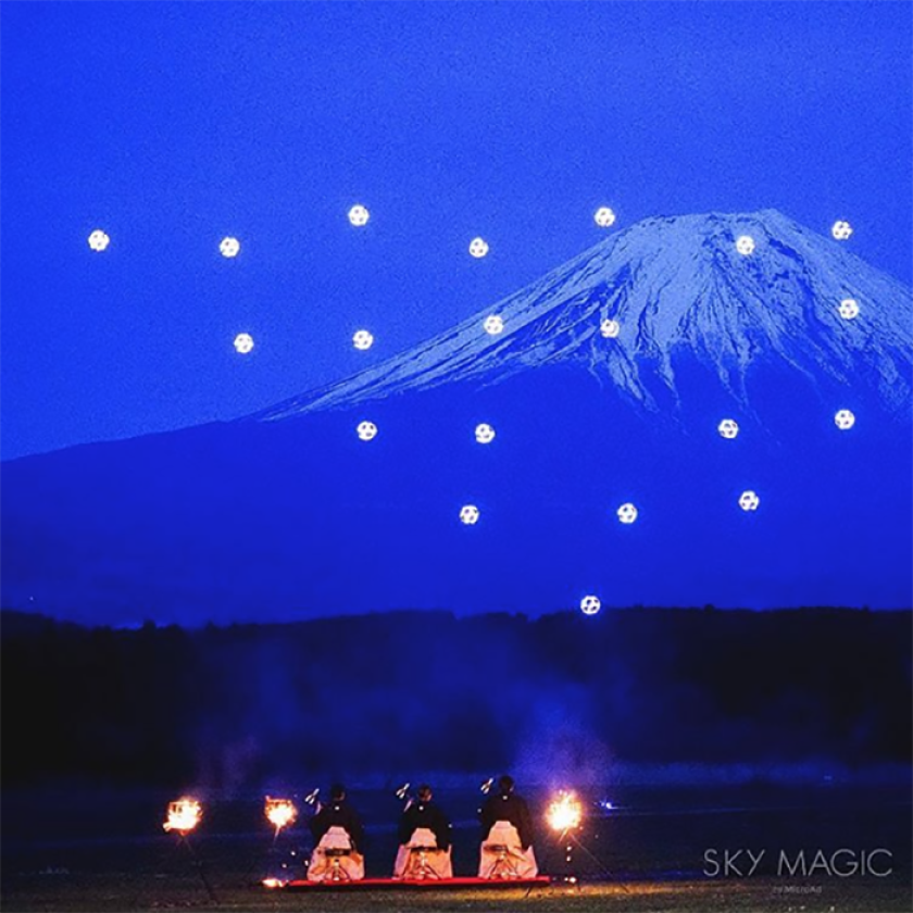 Japan's Mt Fuji is an eye-catching enough sight on its own