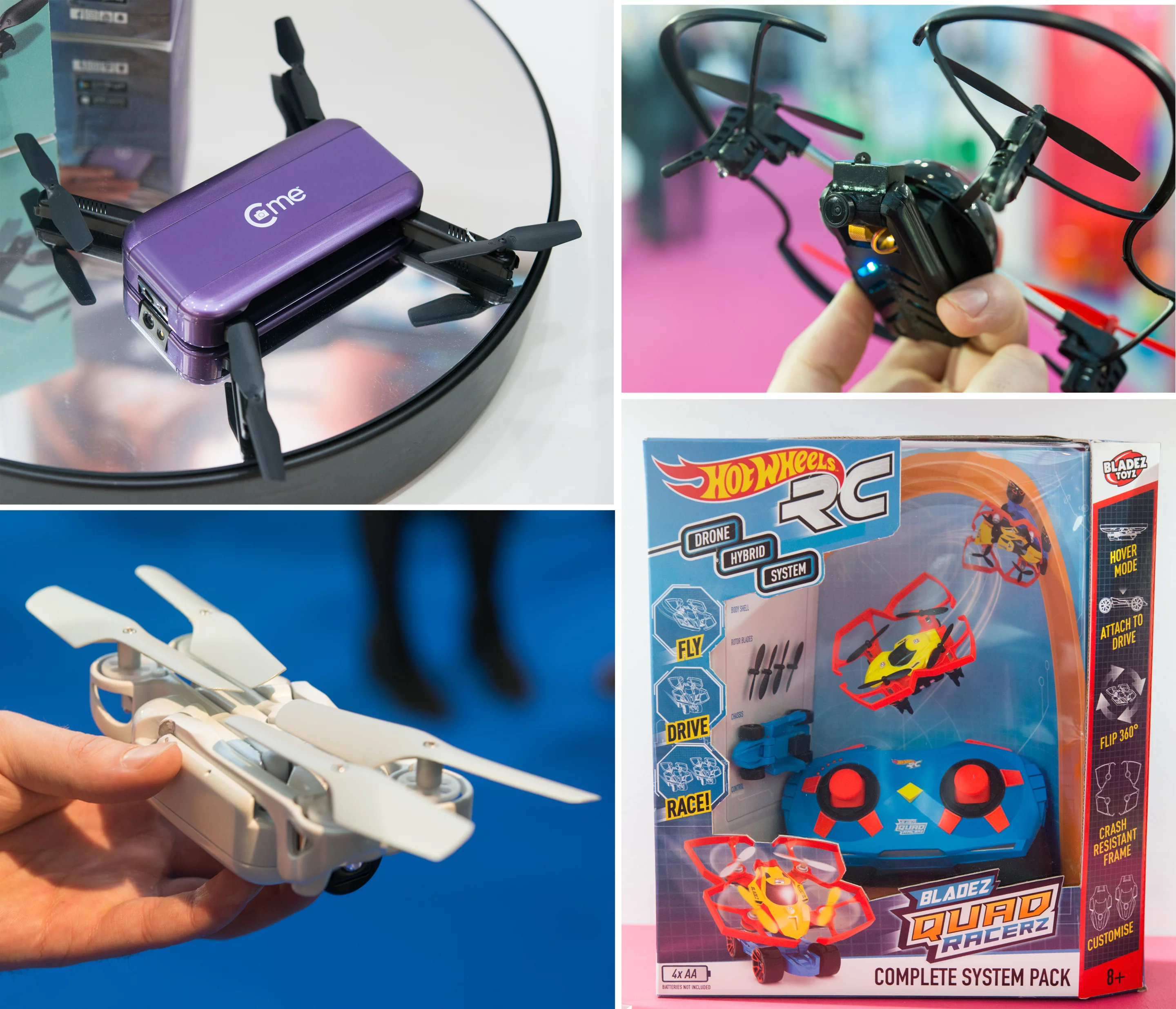 Drones were a big hit at London Toy Fair 2017 with models designed for taking selfies, or just having fun