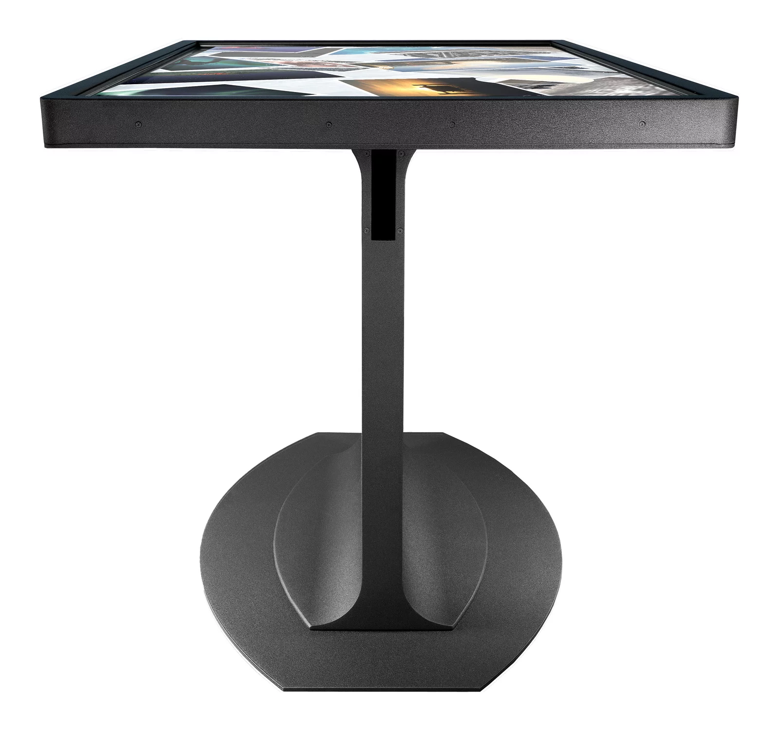 The Ideum Platform multitouch table is made from aircraft-grade aluminum