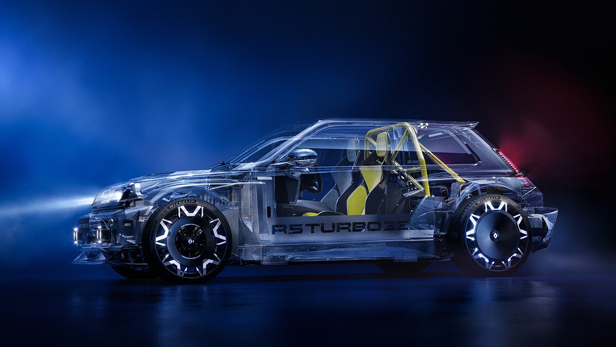 Renault Alpine разработала светоуглеродное монококовое шасси и платформу для своего электрического дрейфового машины