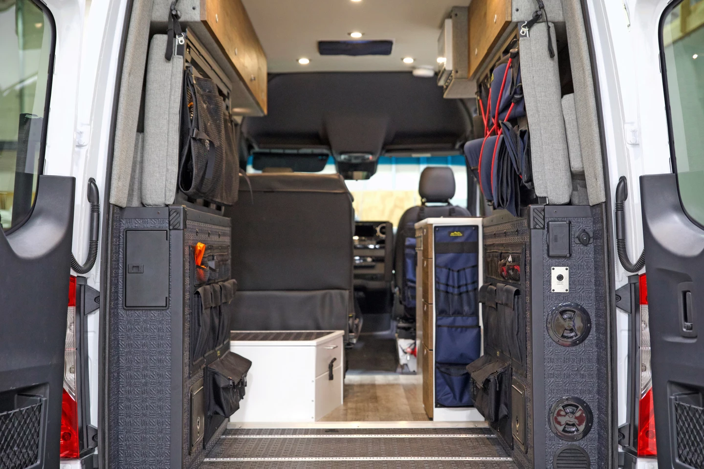 The 2021 Mode 4x4 series maintains the versatile rear space that's a bedroom, gear garage and workshop as needed