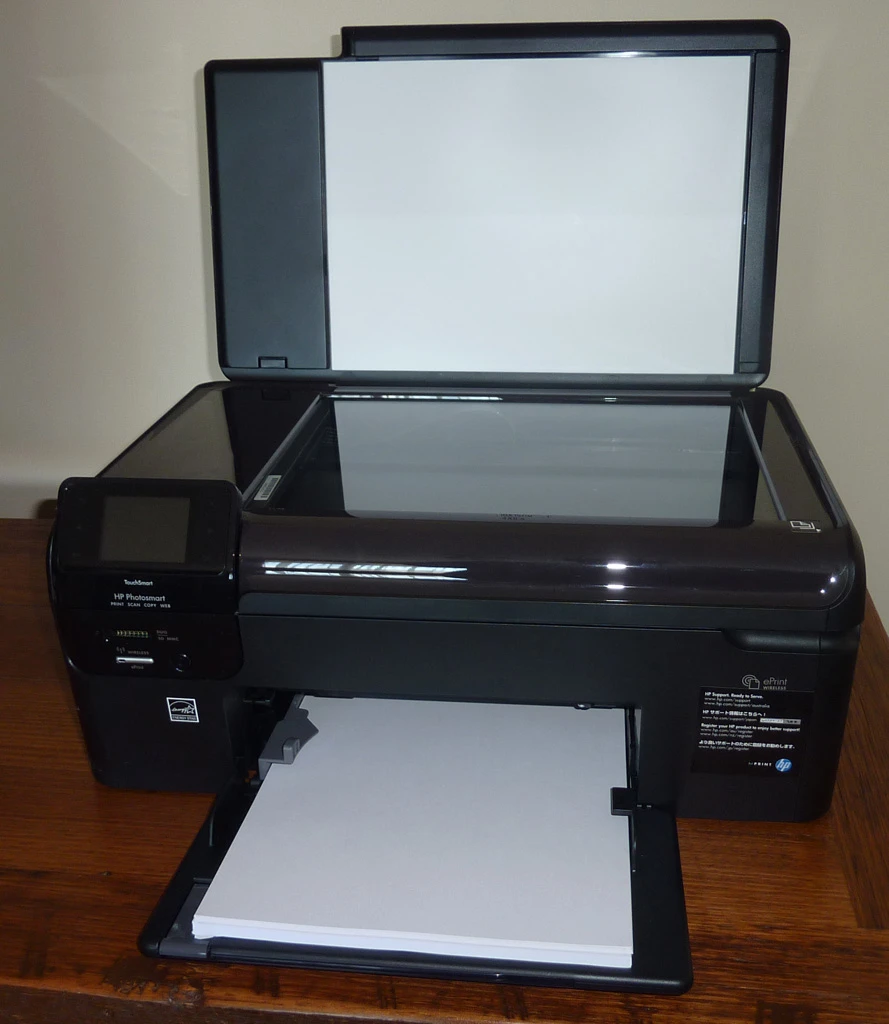 The HP Photosmart Wireless All-in-One B110