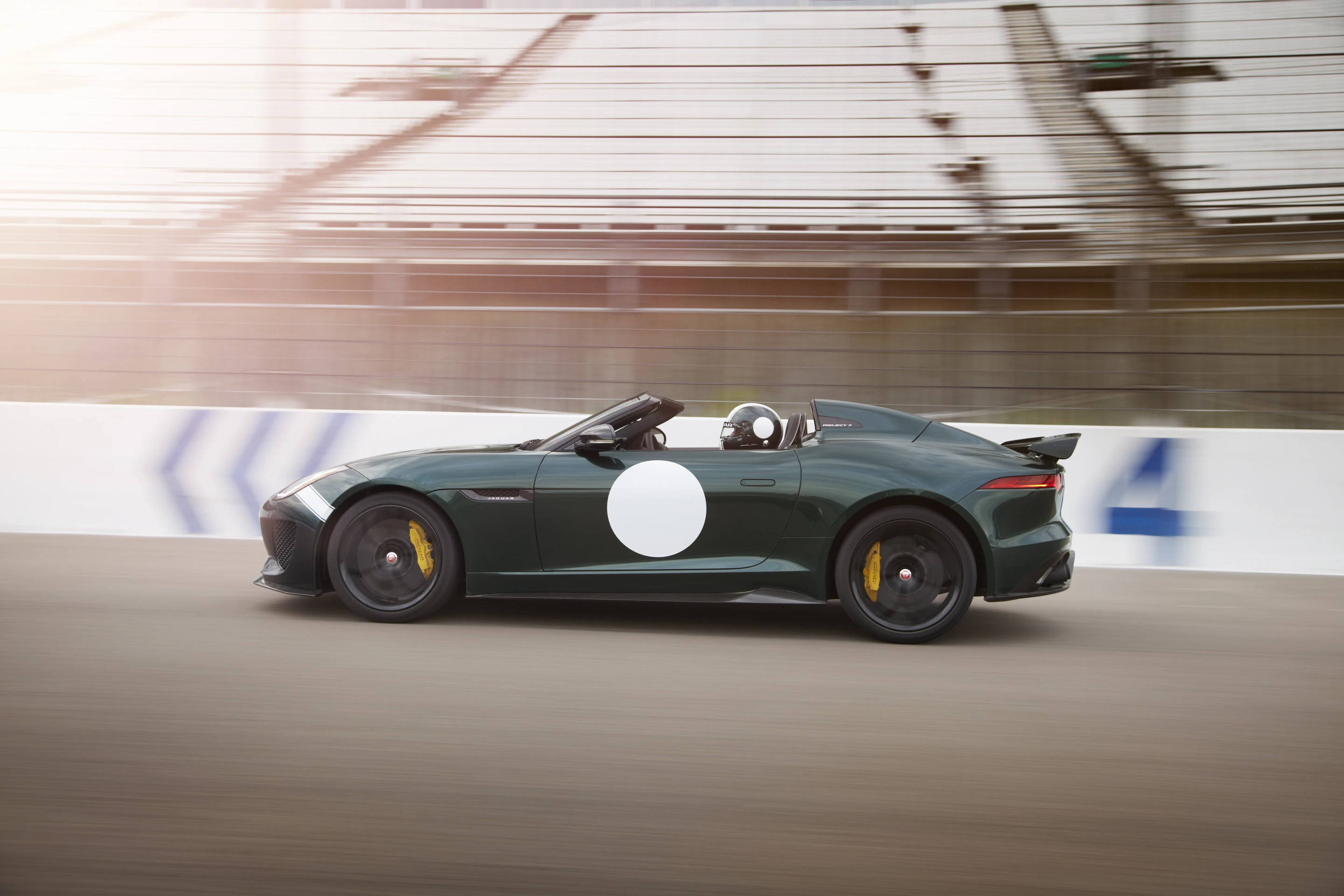 The Jaguar F-Type Project 7 debuting at the Goodwood Festival of Speed