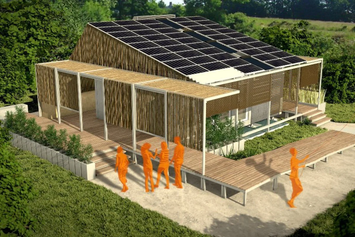 The Ekó House takes its inspiration from the Tupi-Guarani, one of the largest indigenous groups in Brazil