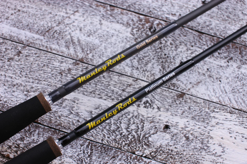 Manley Rods' Gold and Platinum series feature the MRF System