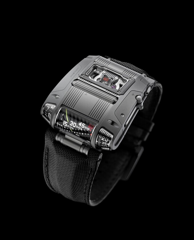 The Urwerk UR111C in gunmetal