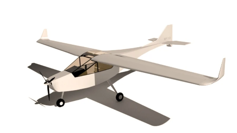 Artists concept of MakerPlane 1.0 (Image: MakerPlane)