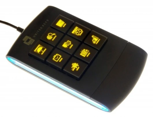 The OLED standalone keypad.
