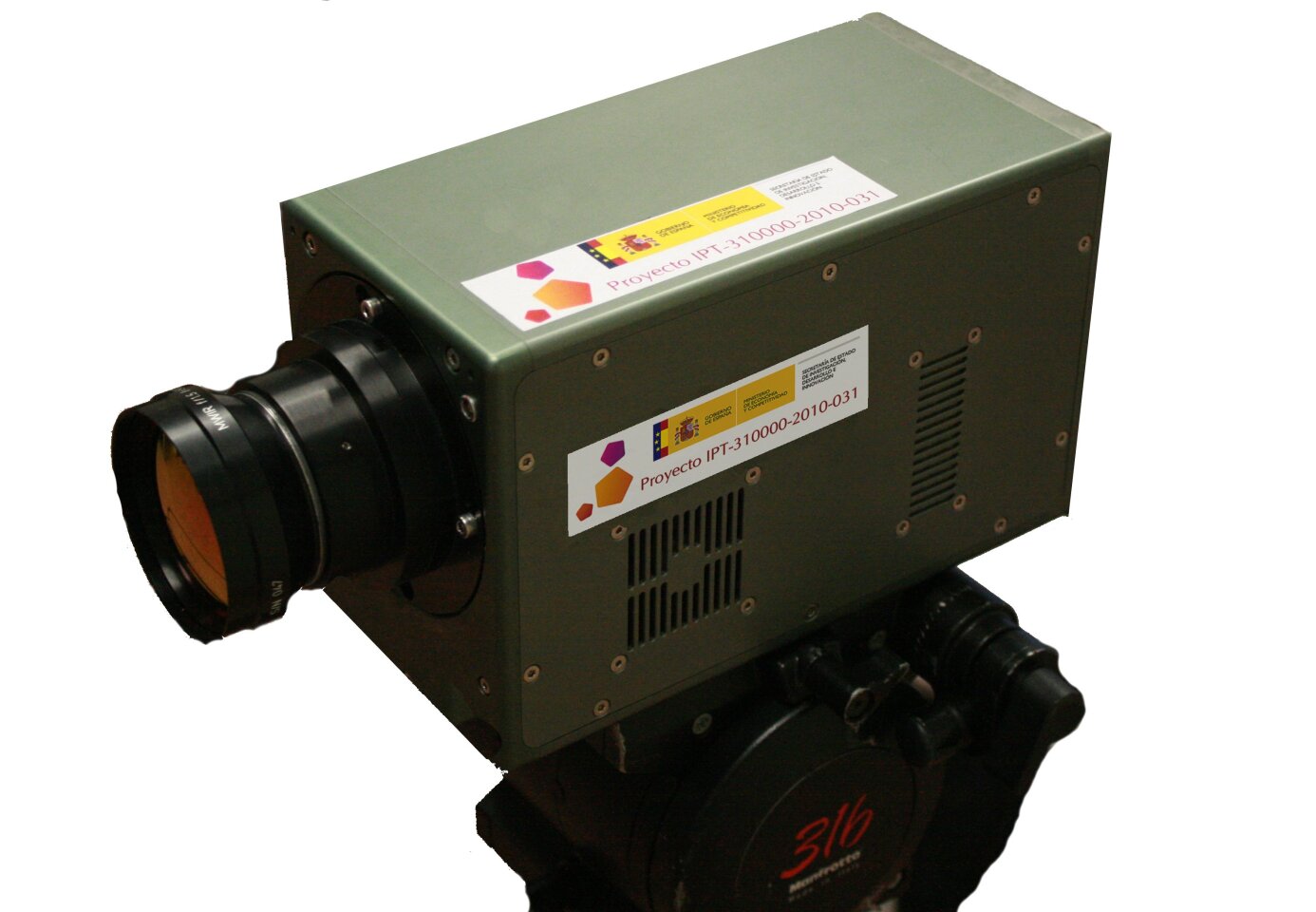At the heart of the system is a modified infrared multispectral image camera, equipped with an internal wheel of lens filters
