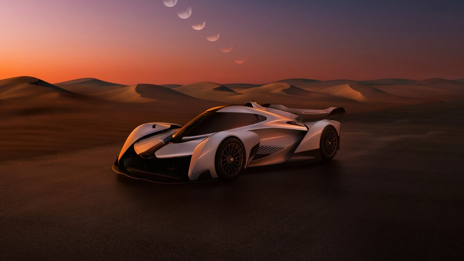 The McLaren Solus GT concept was created for the best-selling 2017 Gran Turismo SPORT video game but was so popular that it was turned into a real car with a production run of 25 units. This is as the car first appeared to the public in virtual form.