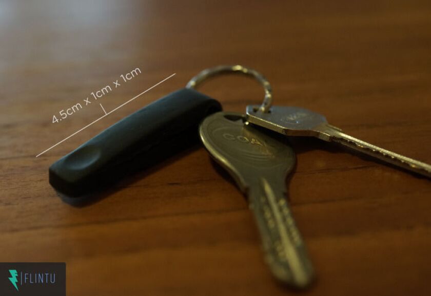 The idea is, if your phone dies or gets too low on juice, you whip out the Plan V and attach it to a 9-volt battery