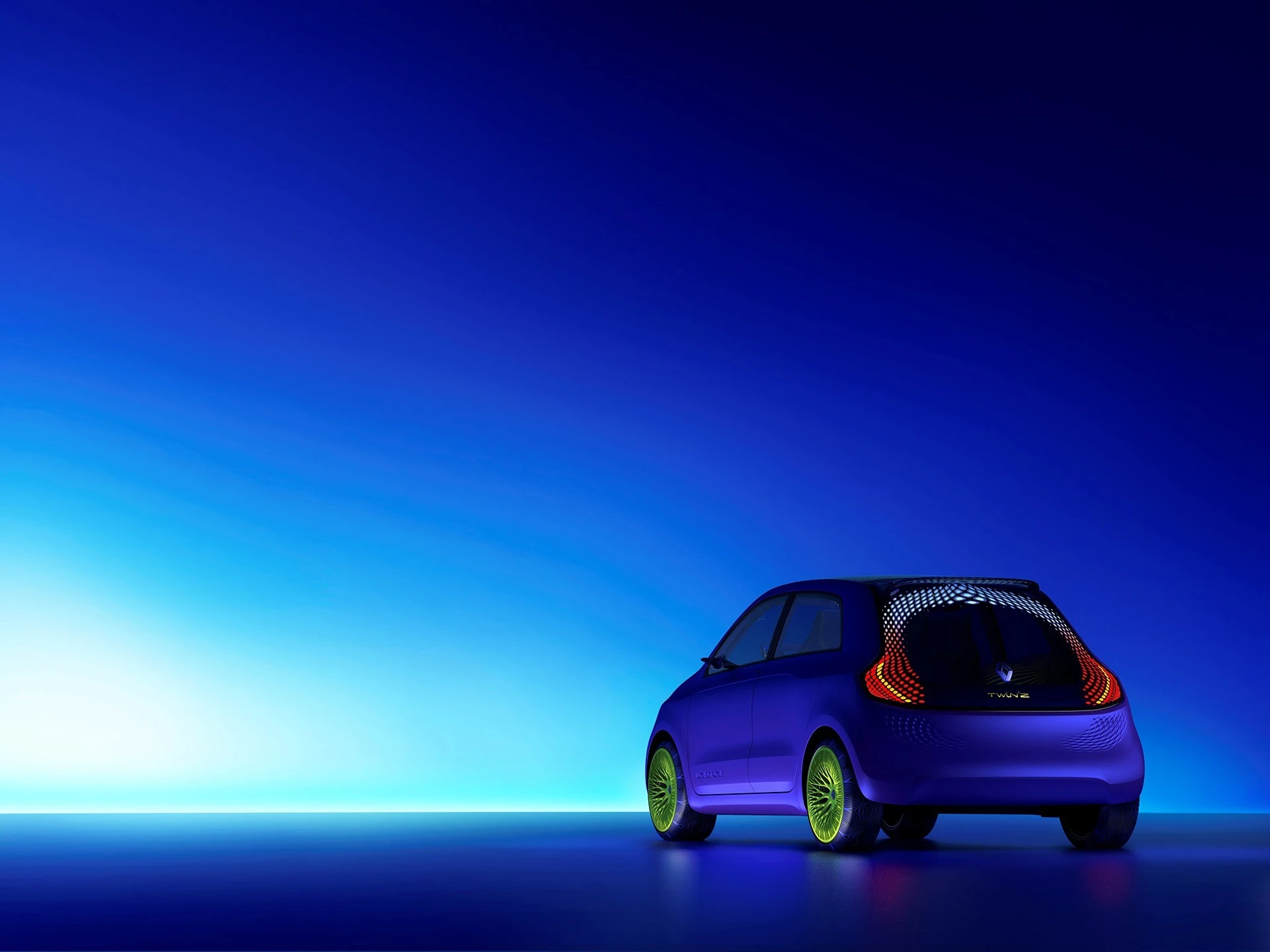 Inspired by the human life cycle, the Twin’Z is the fifth concept car from Renault, with play central to its character
