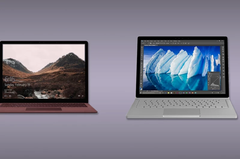 Microsoft Surface Laptop vs. Surface Book