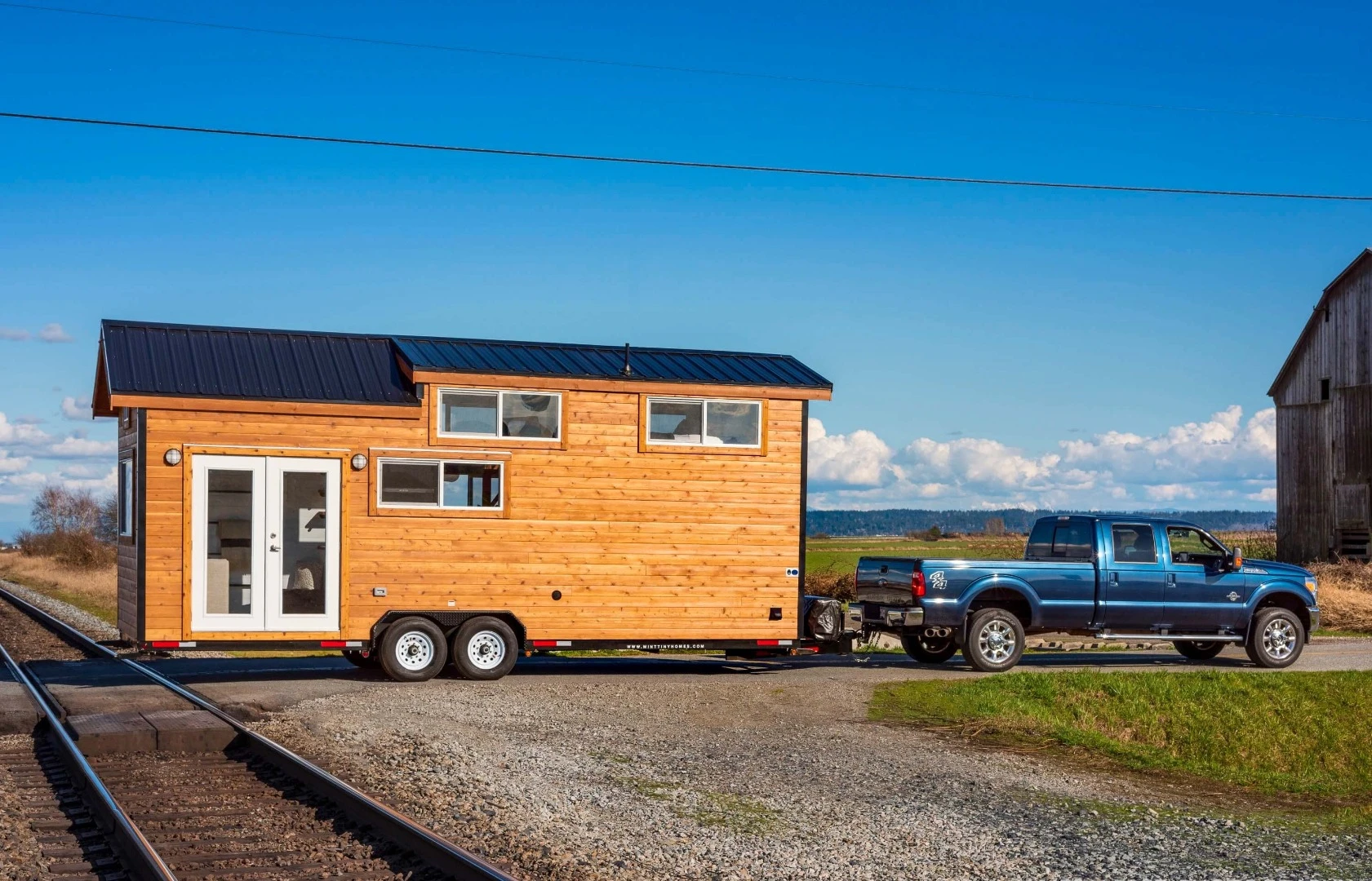 Canadian tiny house builders, Mint Tiny House Company has recently released its 22-ft (6.7-m) and 26-ft (7.6-m) tiny houses on wheels editions