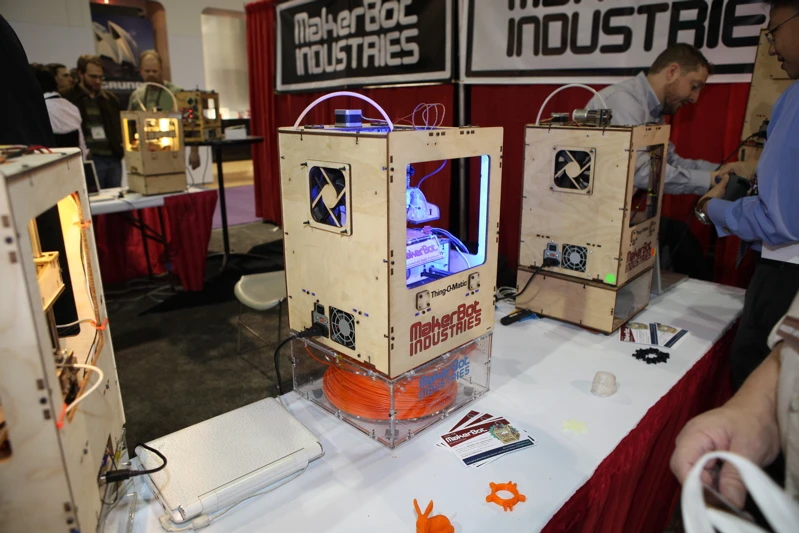 The MakerBot Thing-O-Matic 3D printer
