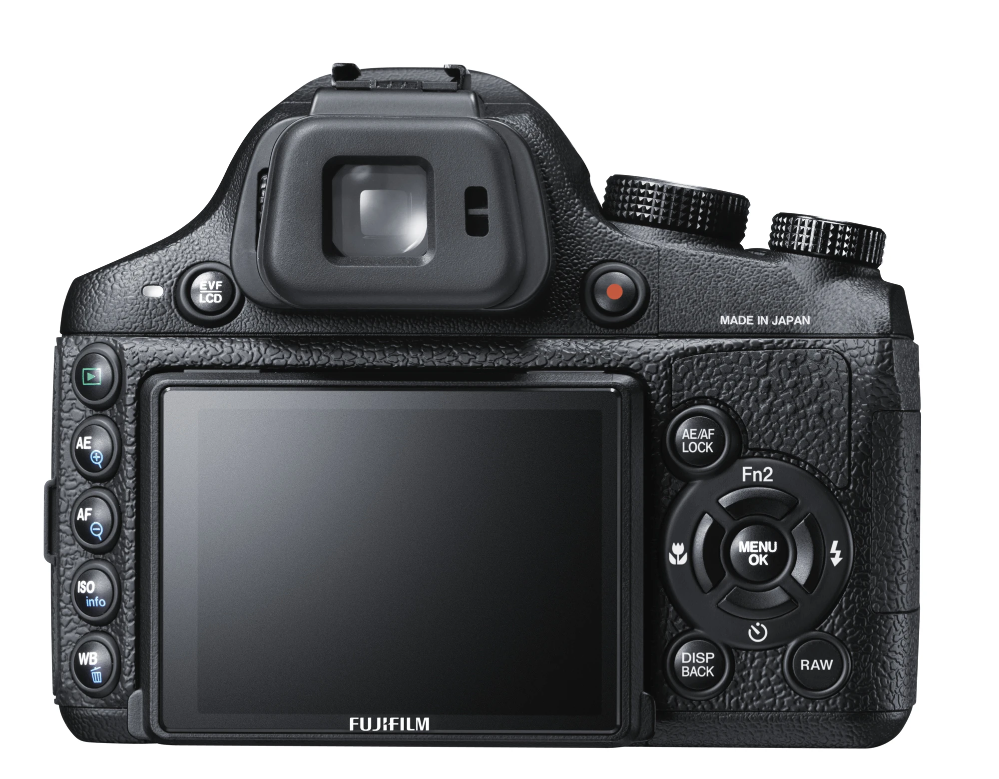 The X-S1 features a 0.47-inch, 1.44 million dot electronic viewfinder with 100 percent coverage and diopter adjustment