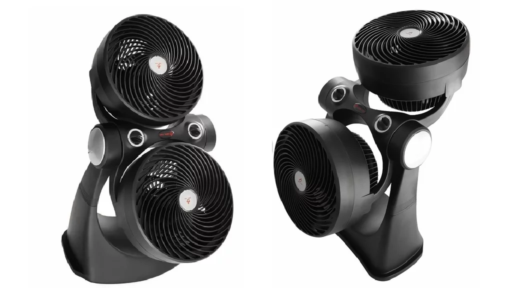 The Double-Circulator from Segula has twin fans that can be operated independently and a built-in ionizer for fresh air