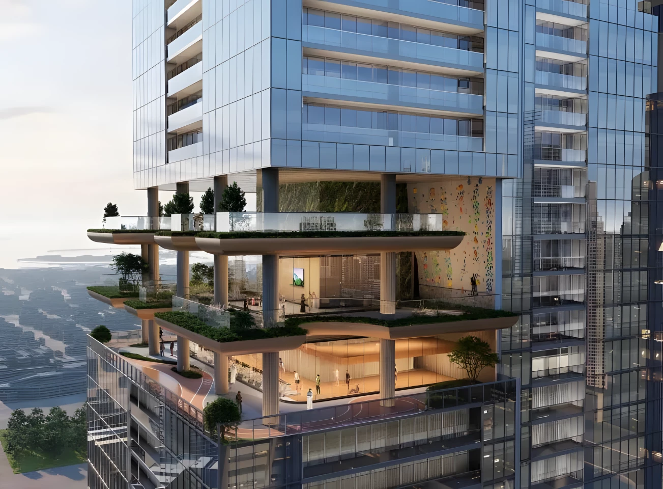 Sobha SkyParks will include four separate sky parks for residents to enjoy