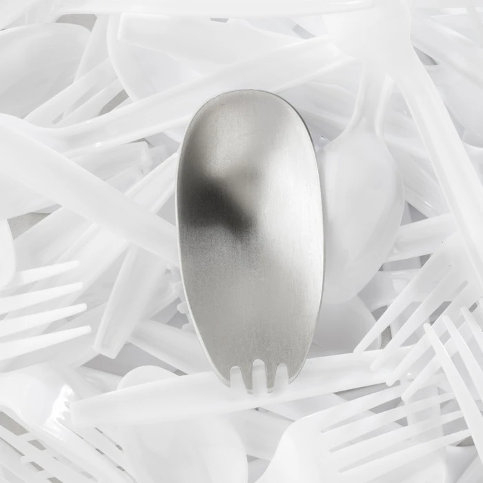 The Kuma is designed in part with a view to reducing the amount of disposable cutlery we use