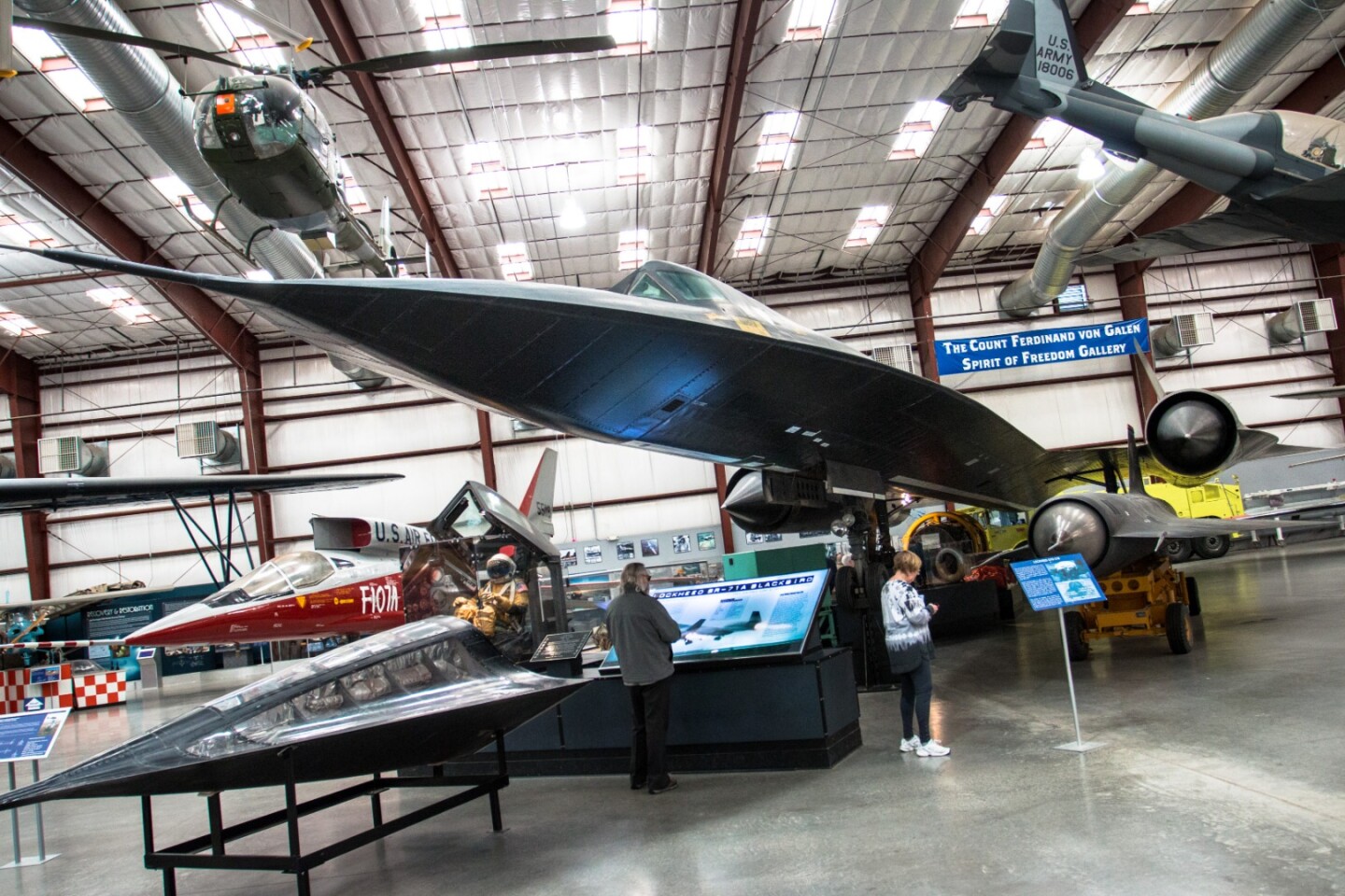 Does the legendary SR-71 Blackbird need any further introduction? Click here if you'd like to foam yourself over details of one of the fastest and most extreme aircraft ever built. PIMA is lucky enough to have one on display, as well as numerous bits and pieces.