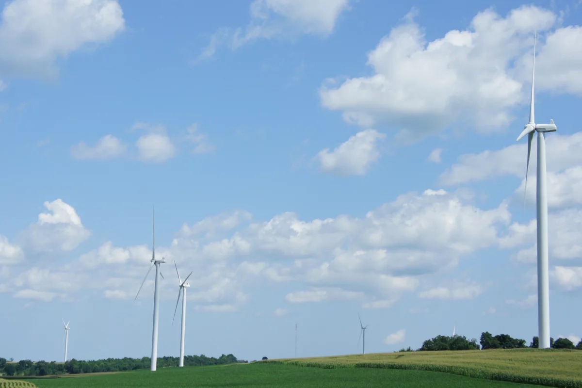 Wind farms can cause change in local temperatures (Photo: Gizmag)