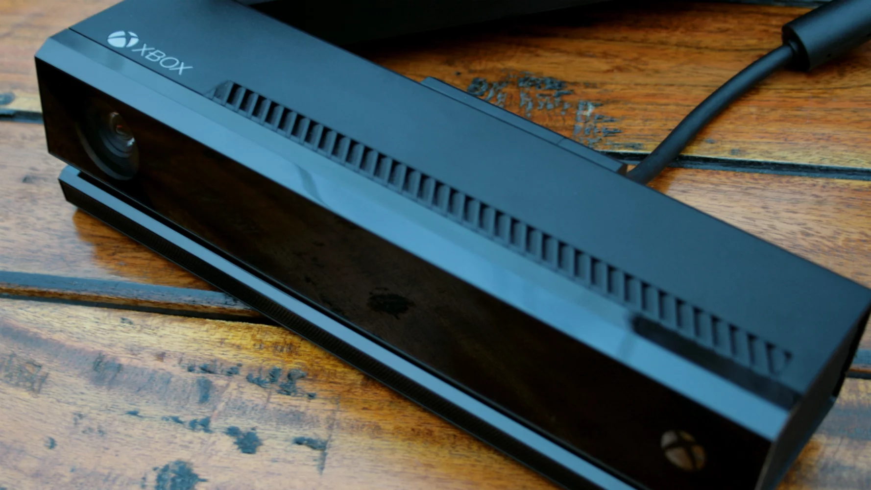 The system comes bundled with the Kinect sensor