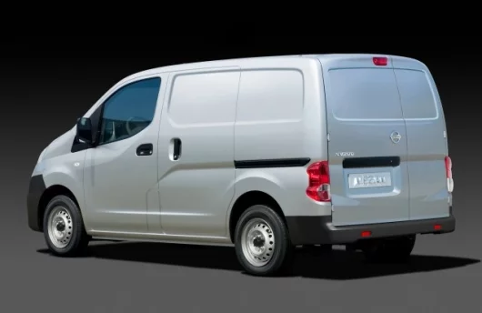 The production Nissan NV200