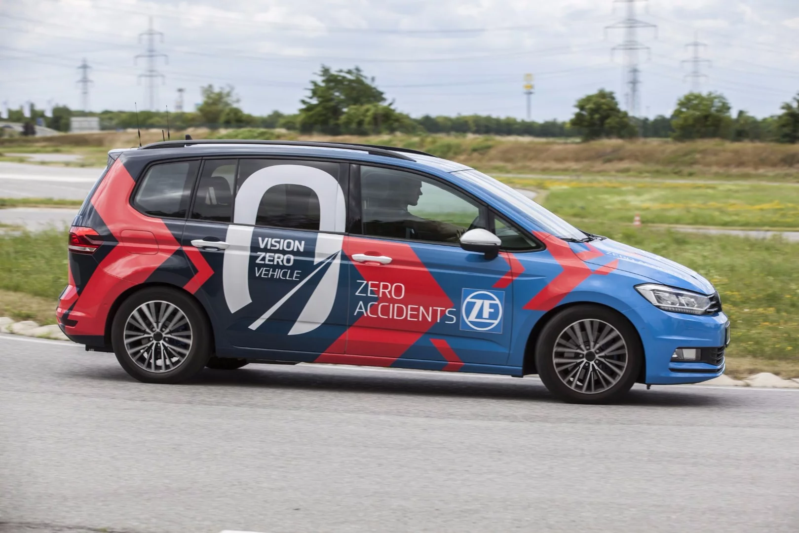 The ZF Vision Zero Vehicle shows what component manufacturers can do in the push towards electrification