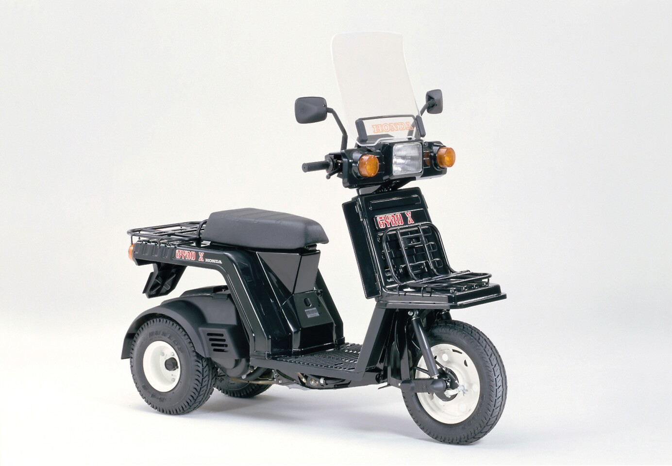 Honda’s 50cc threewheeled Gyro cargo scooter