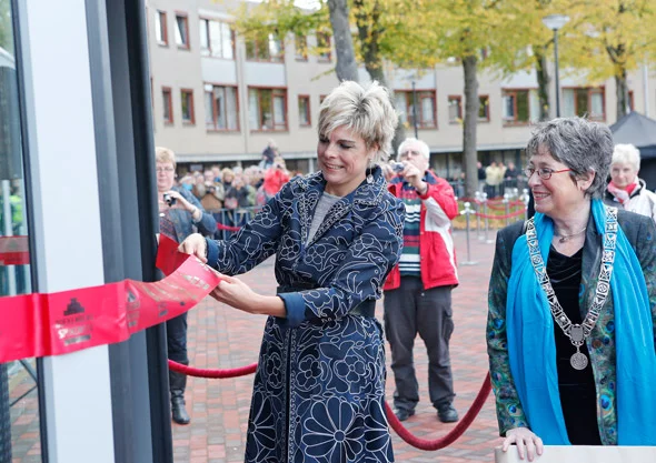 Her Royal Highness Princess Laurentien of the Netherlands officially opens Boekenberg Spijkenisse