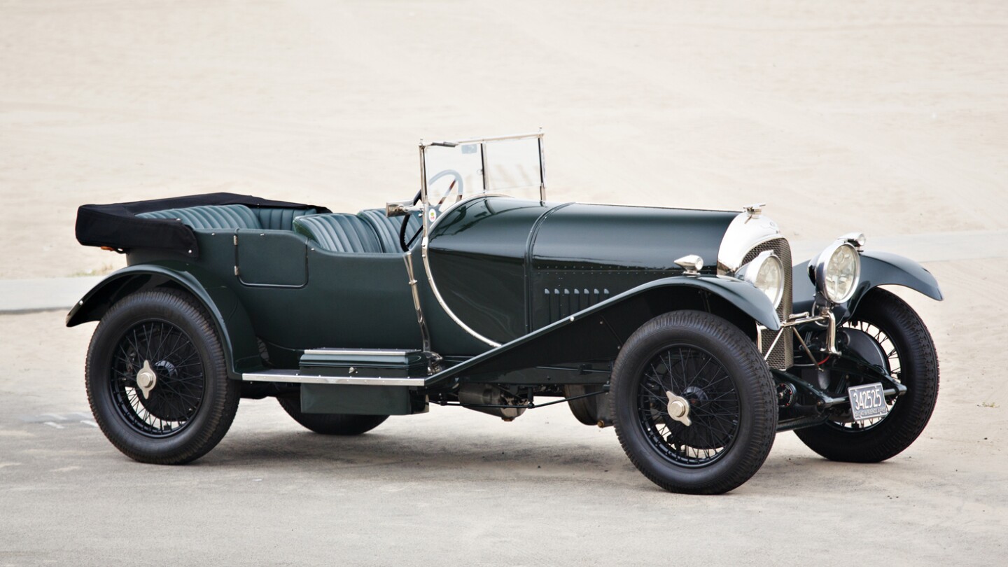 2018 Monterey Car Week Auction Report | 1927 Bentley 3 Litre Speed Model Sports Tourer | Sold for $693,000 | Estimate: from $650,000 to $800,000 | Auction: Gooding & Co | Lot 159 | Official Description