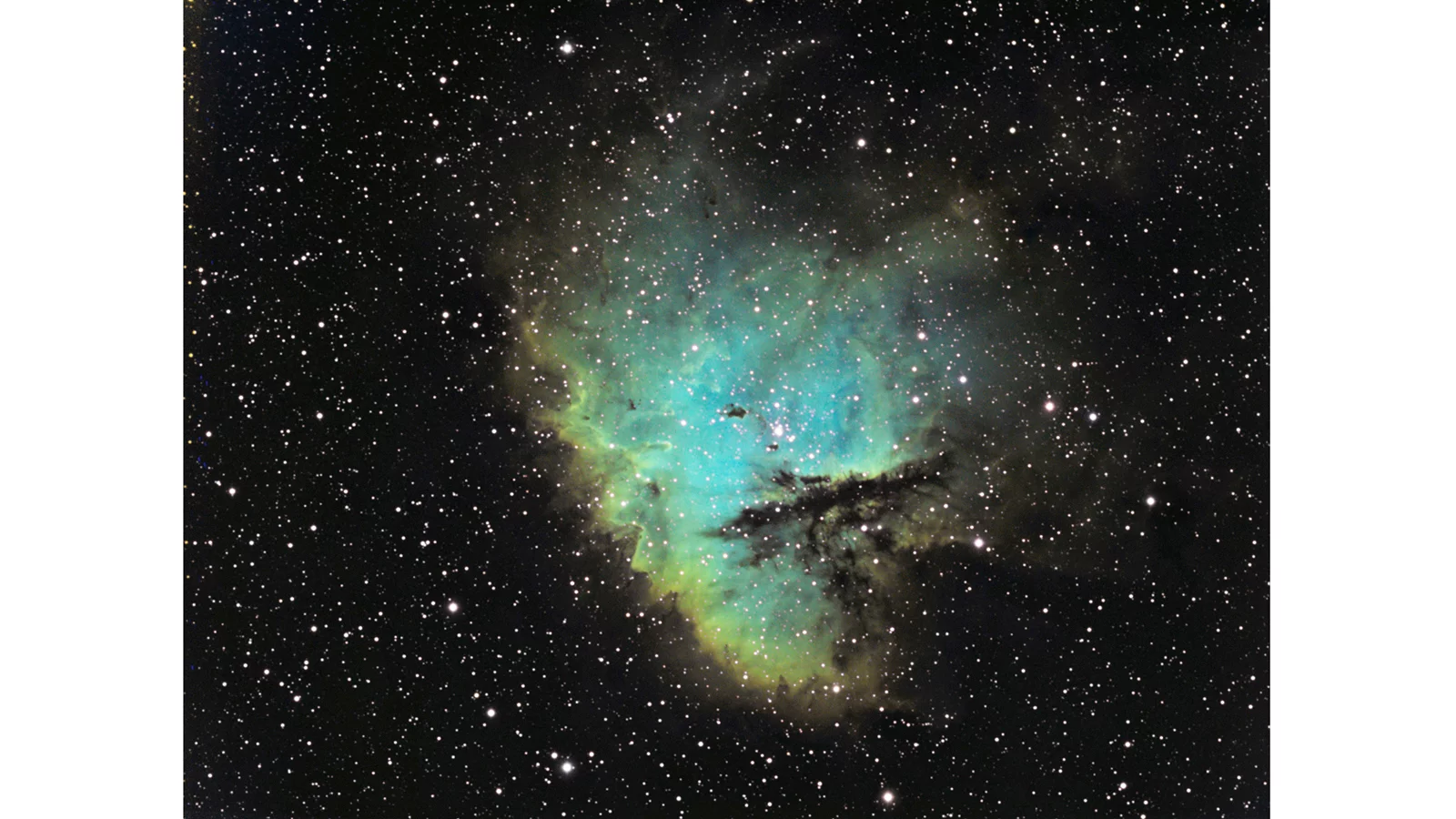Pacman Nebula taken with an SBIG ST-8300M (photo: David Morrow/SBIG)