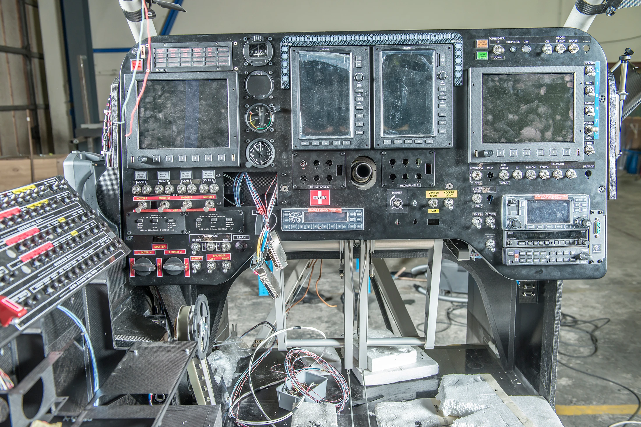 Cockpit layout