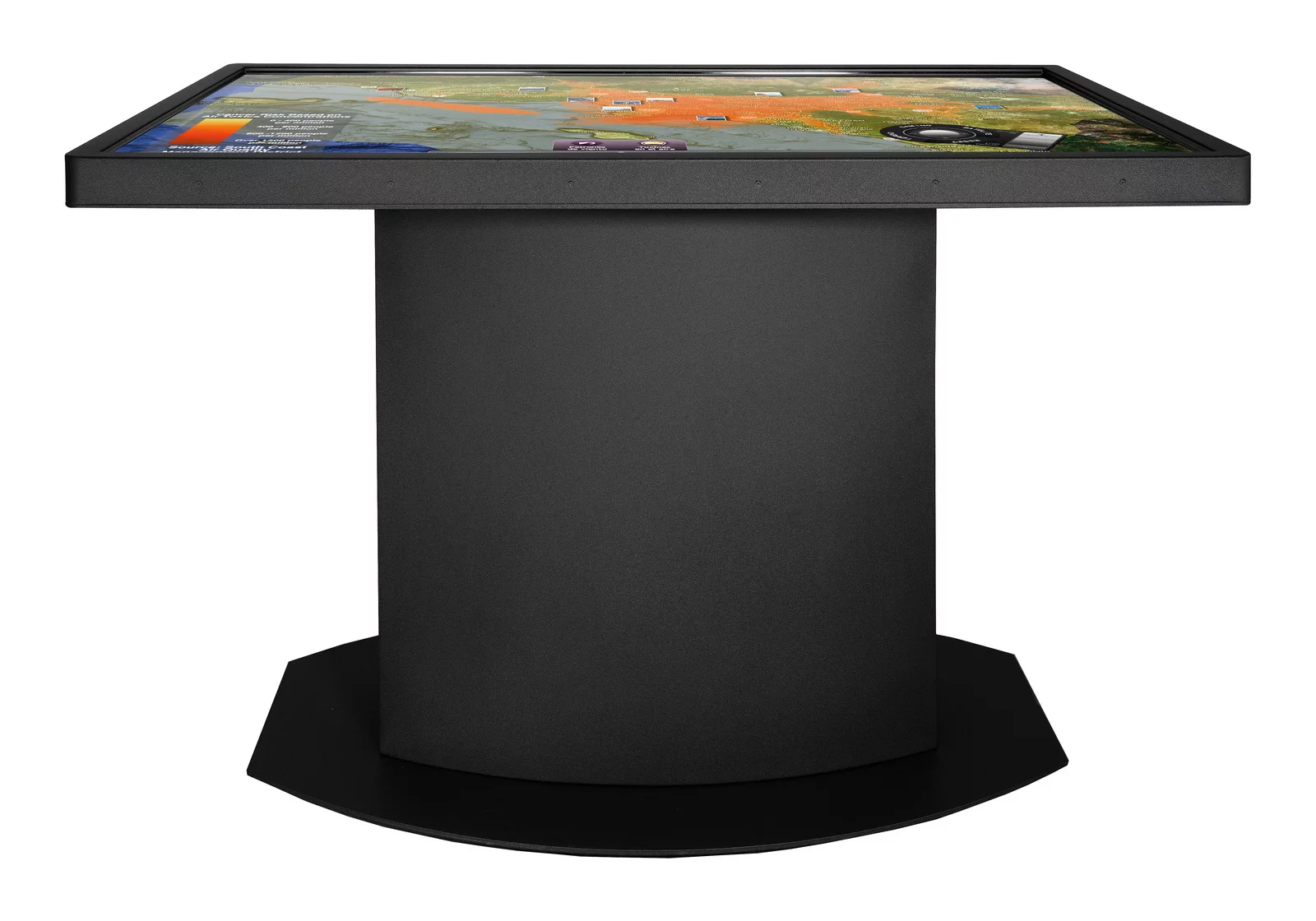 The Ideum Pro multitouch display has a bright, 3,000,000:1 dynamic contrast ratio