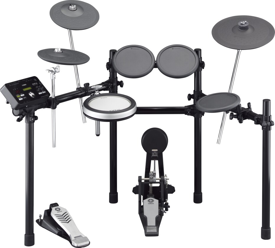 The Yamaha DTX522K electronic drum set