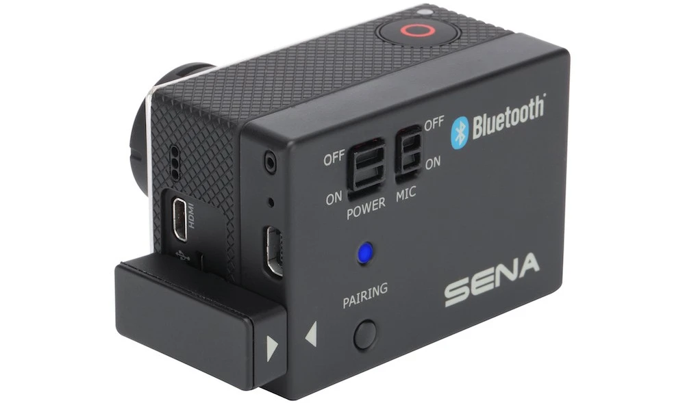 The Pack works with Hero3 and Hero3+ cameras