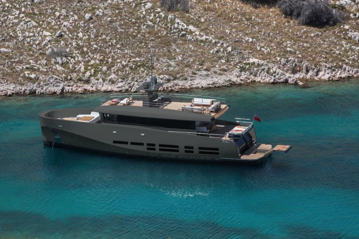 Wally has made its KokoNut comfortable and economical for long range cruising