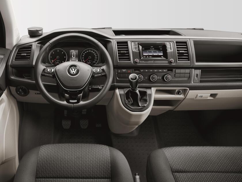 Behind the wheel of the new T6