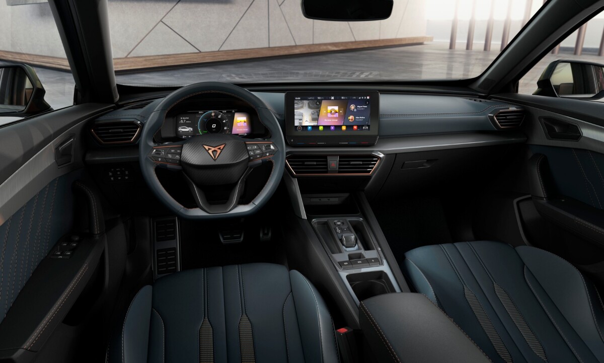 The Formentor's 'foating' dash and 10-inch touchscreen