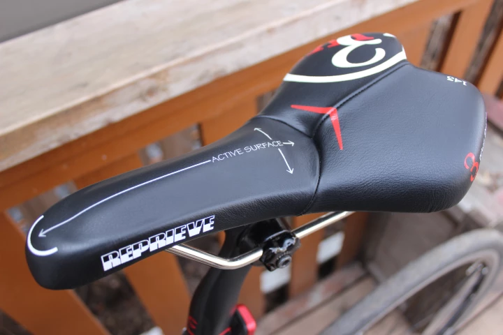 The inflatable Reprieve saddle